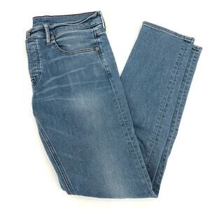 Lucky Brand Cone denim Made In L.A.110 Athletic Slim men’s light wash Jeans